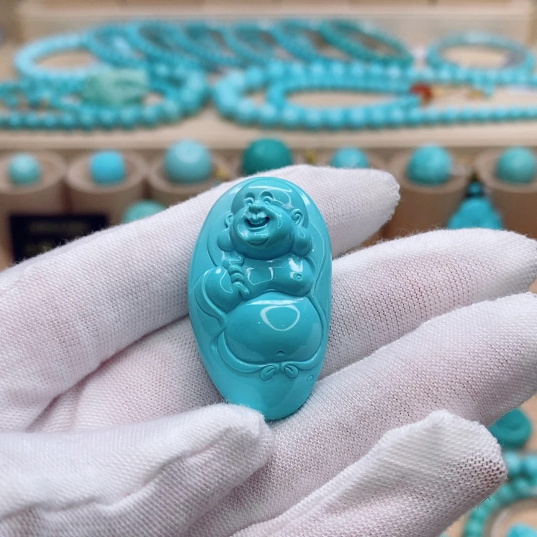 绿松石未镶嵌珠宝奇石