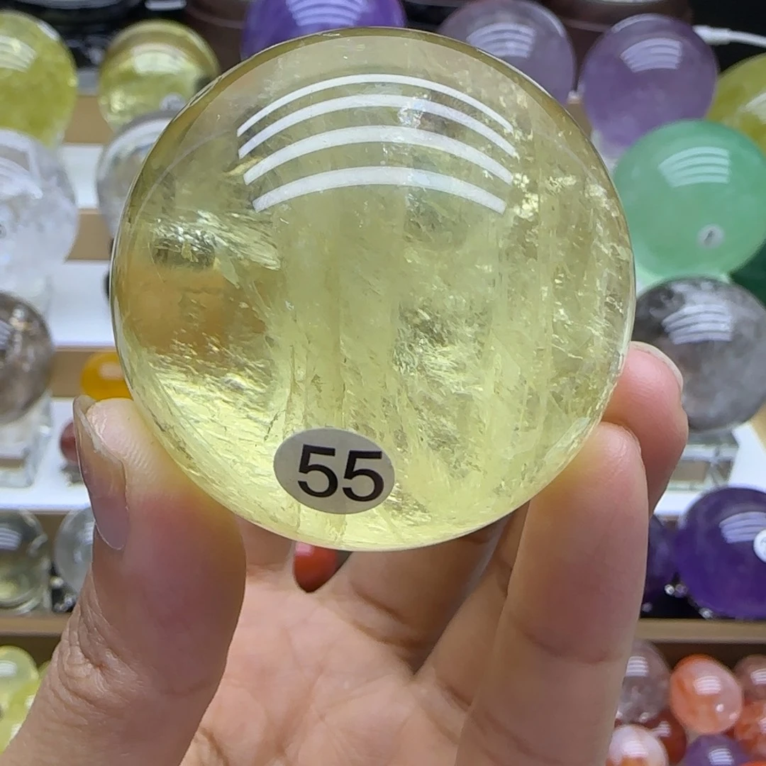 水晶珠宝半成品未镶嵌51.3mm