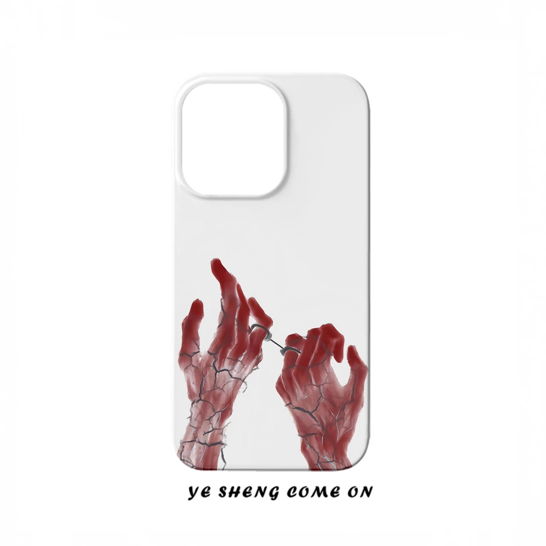 艺术之手适用苹果16pro手机壳iPhone15/14/13硬创意12/11个性菲林