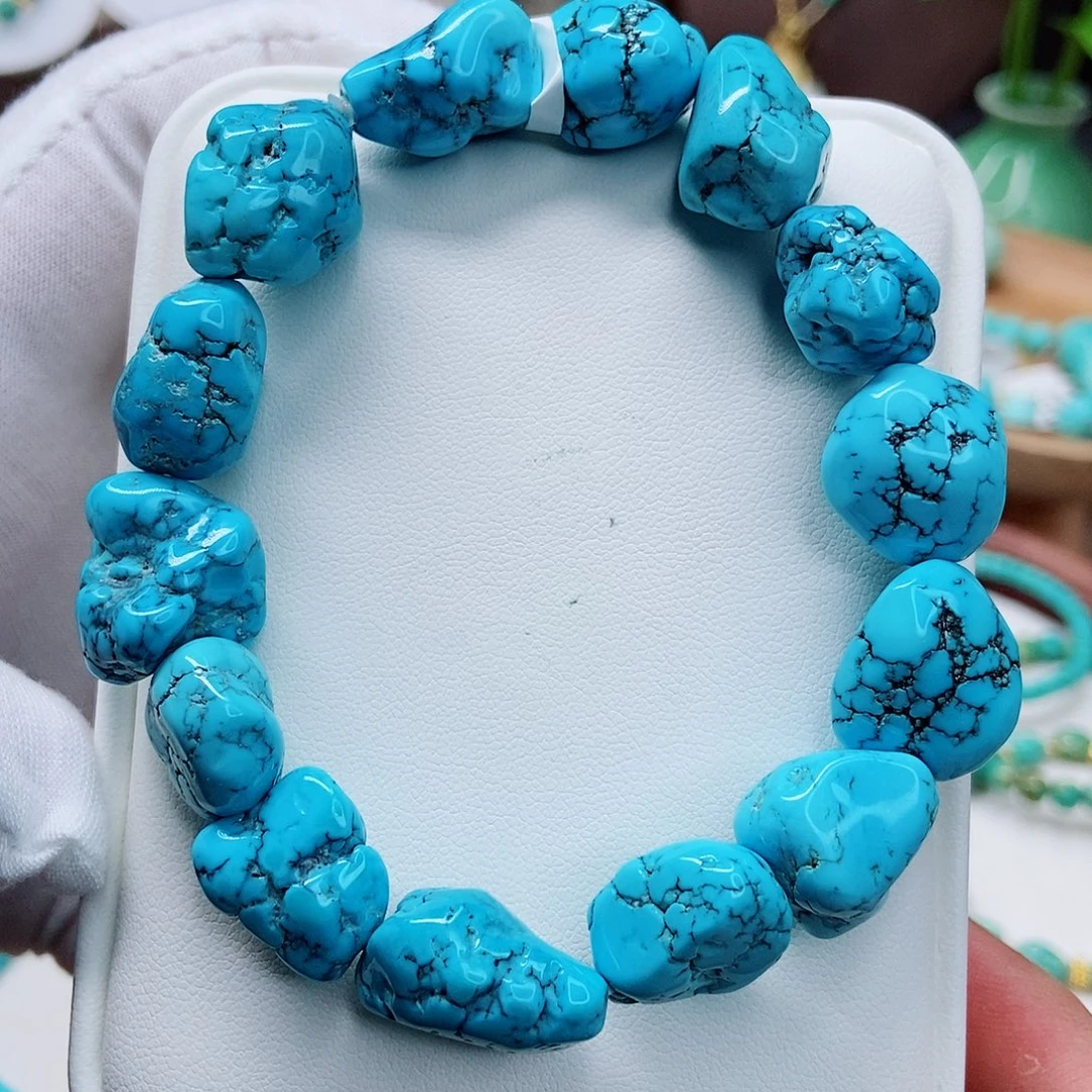 绿松石未镶嵌手链