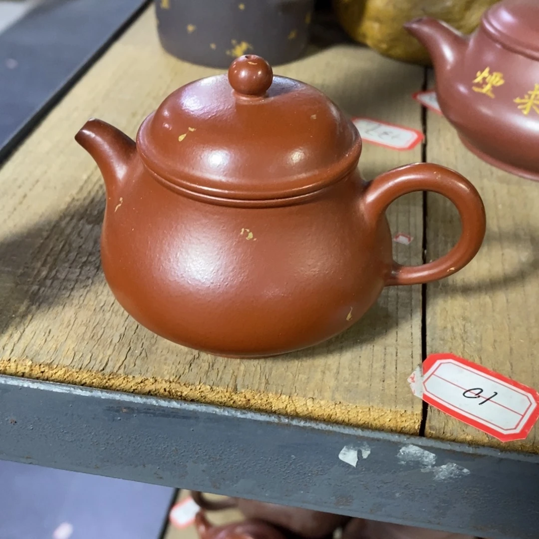 紫砂茶壶原矿手工86