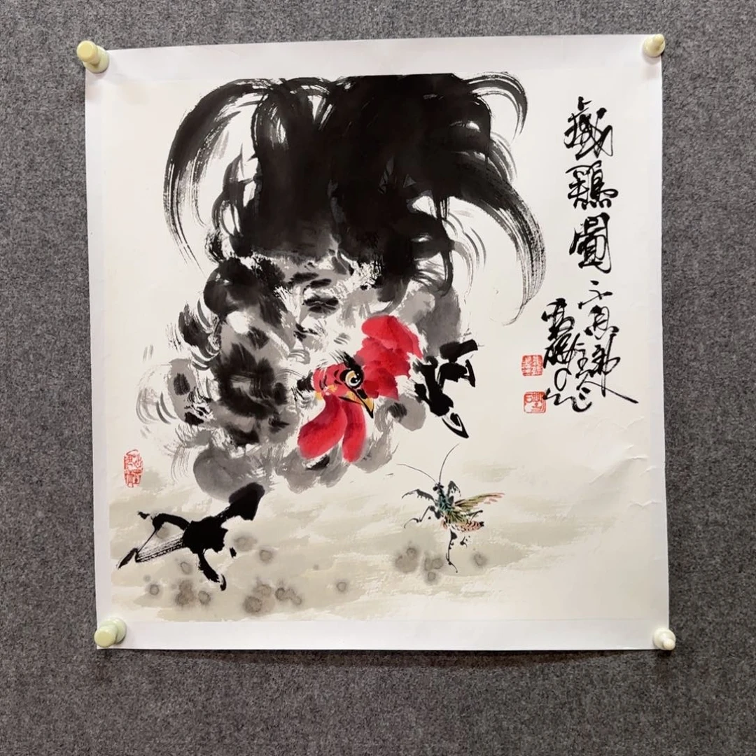 国画娄鹏老师手绘作品