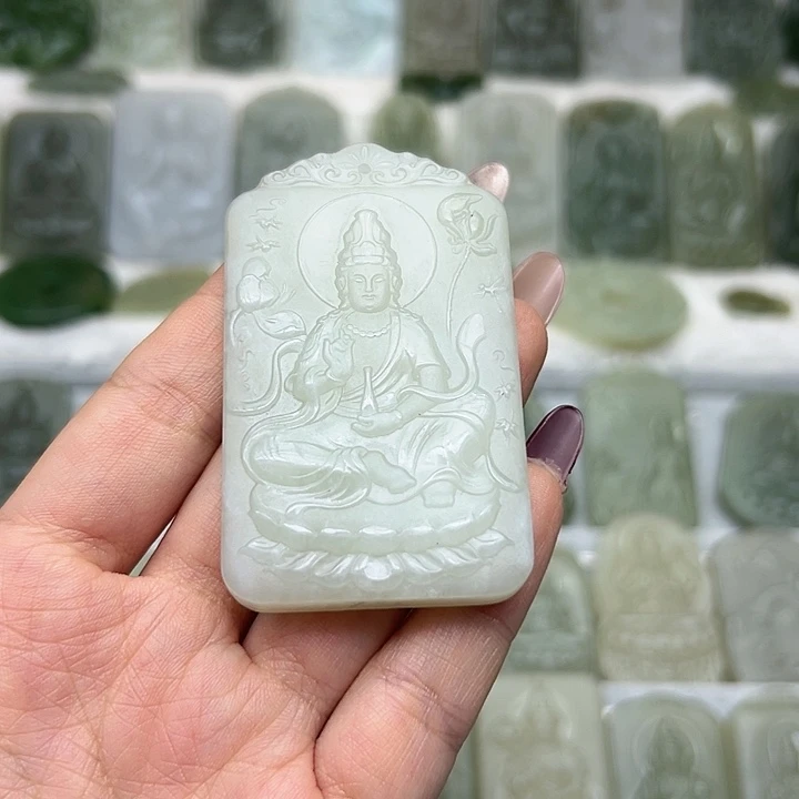 和田玉颈饰未镶嵌Z***6