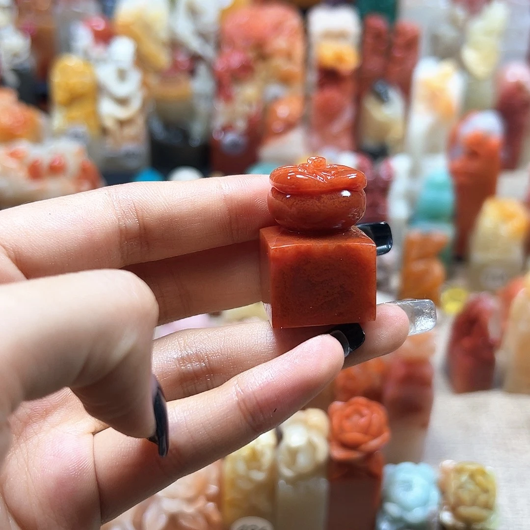 昌化石印石寿山石雕刻