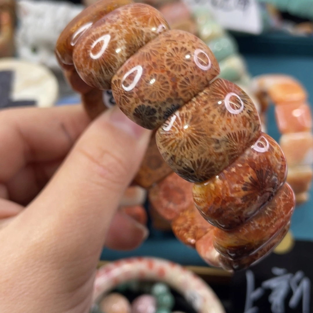 未镶嵌手镯硅化玉