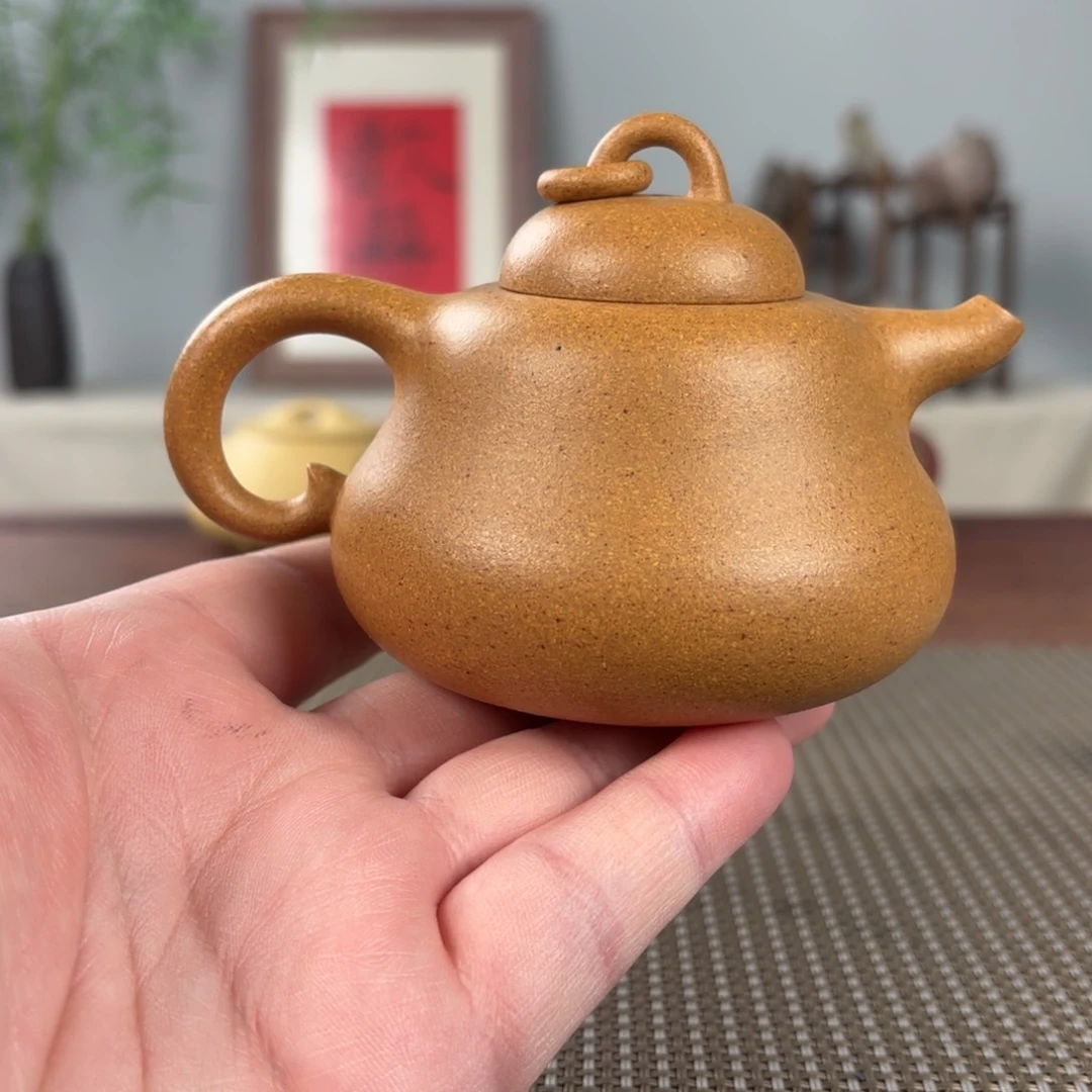 紫砂茶壶黄龙山原矿紫砂壶230