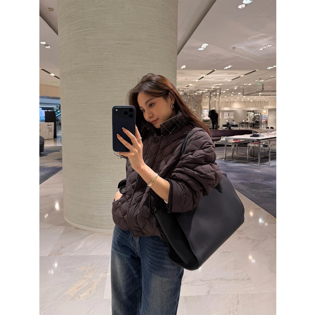 KEEP KAPU靠谱【轻暖菱冬】私服老钱菱格90鹅绒羽绒服KP253621