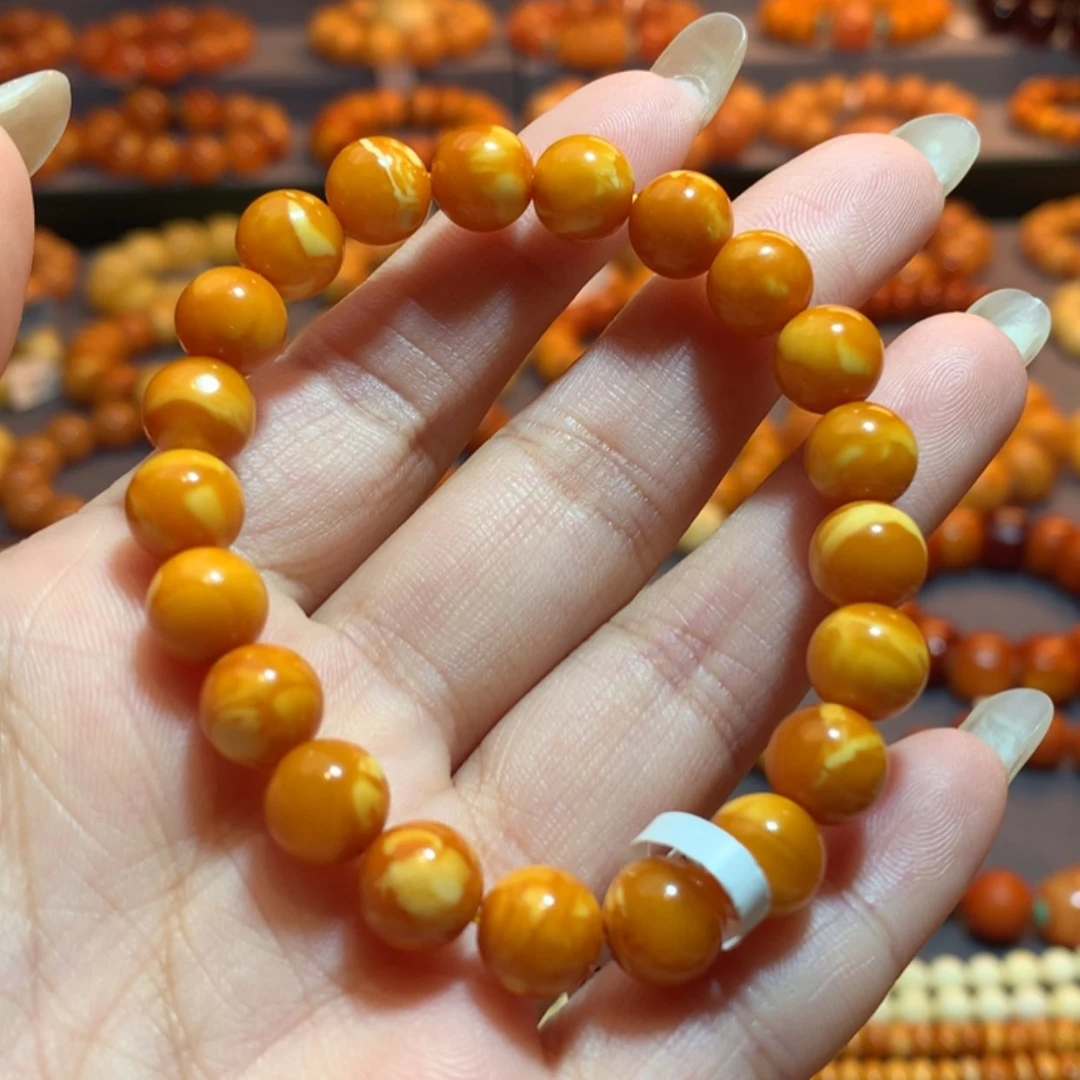 【闪购商品】手串蜜蜡未镶嵌蜜蜡手串