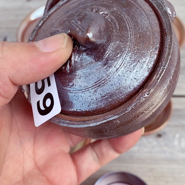 柴烧茶具陶瓷杯子