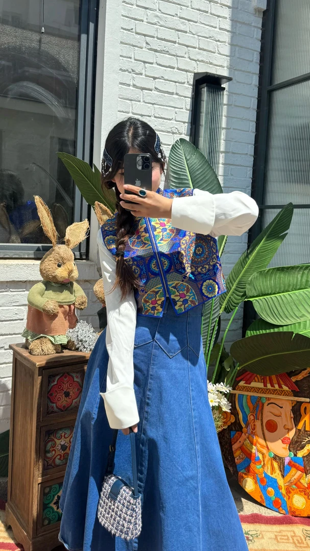 923-ANARCUSTOM原创设计【愛不釋手】民族cleanfit风