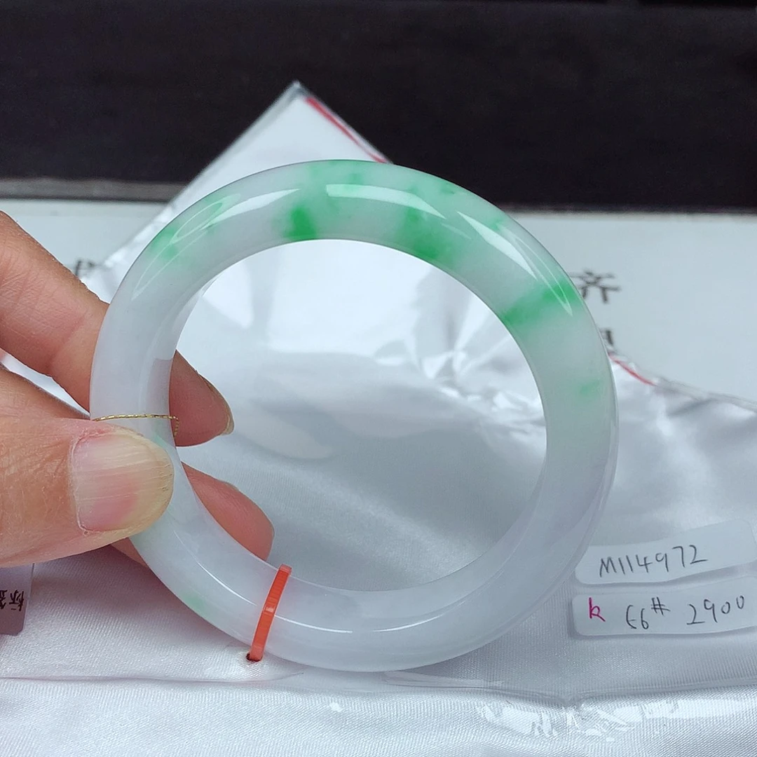 未镶嵌手镯翡翠56圈4972