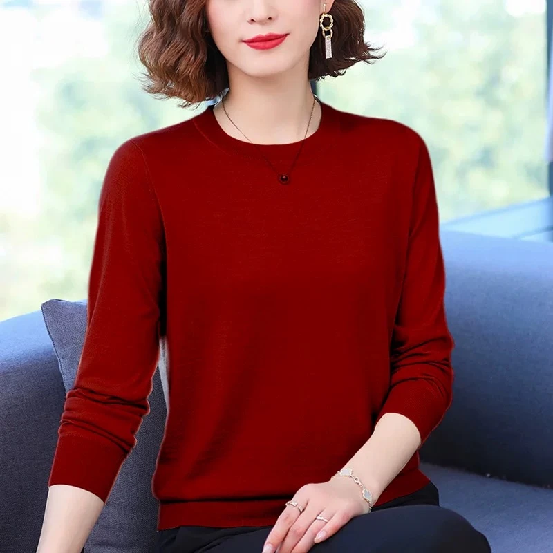 短款小个子毛衣女春秋洋气内搭针织衫打底衫羊毛衫A100-200