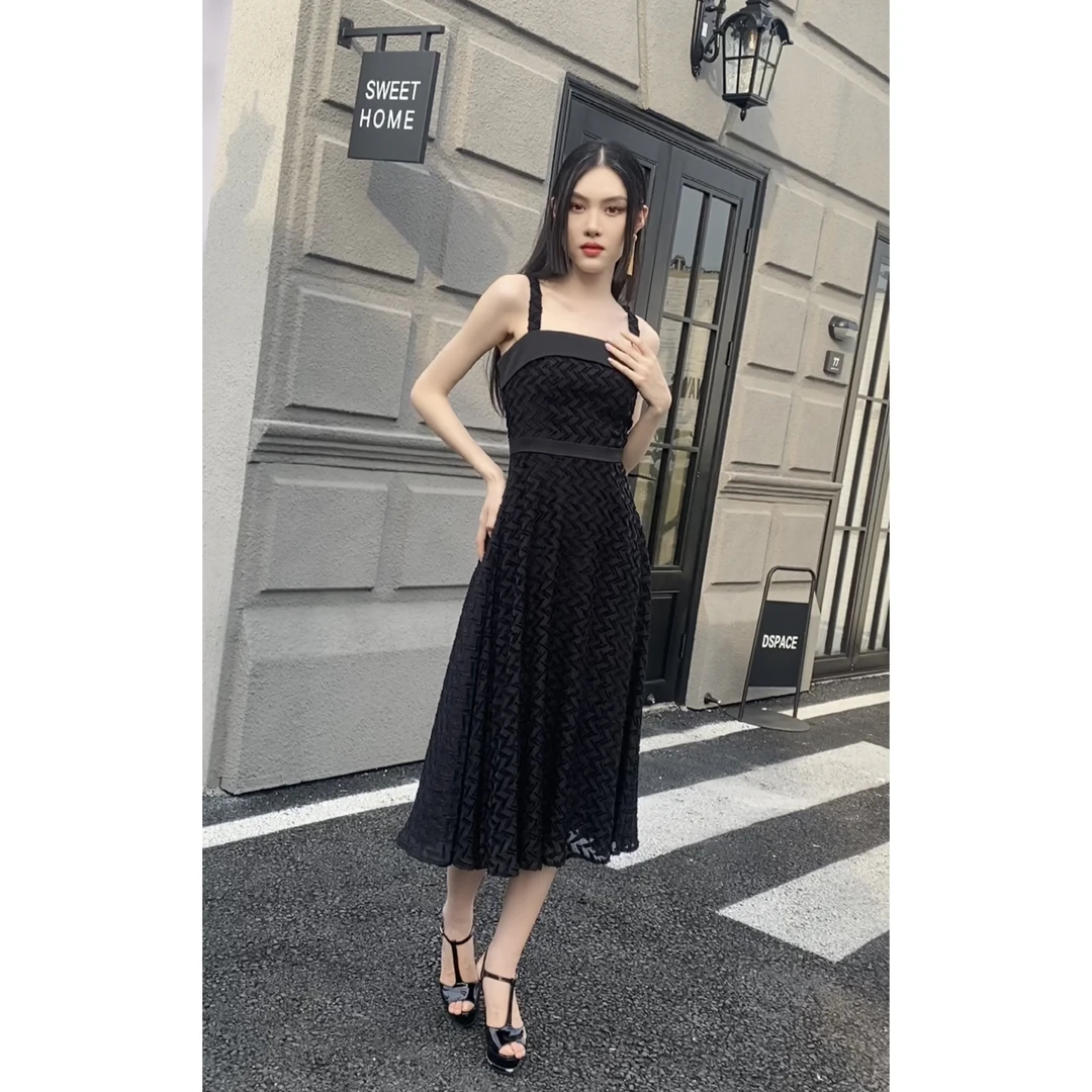 BAISI百丝2024秋冬AATA409320A0时尚连衣裙