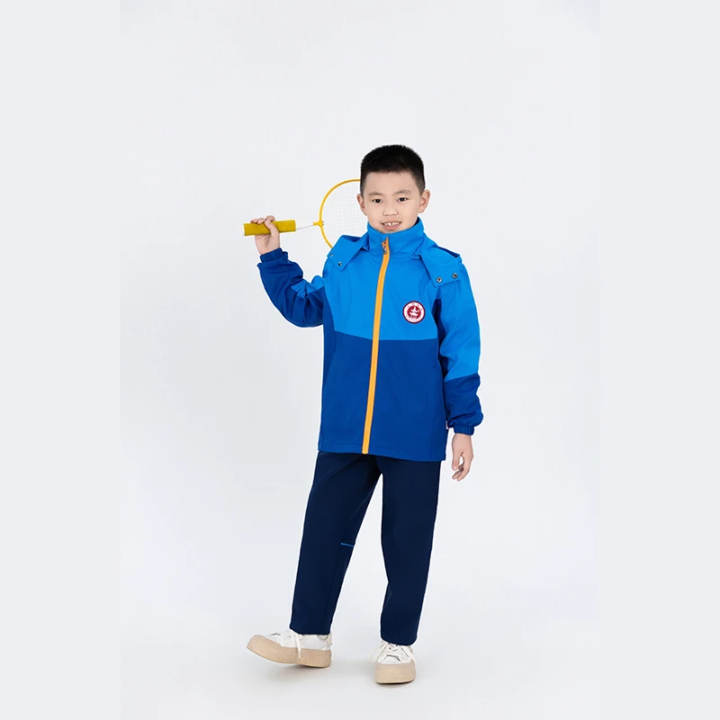 抚州市幼儿园冬季校服三件套内胆可拆卸