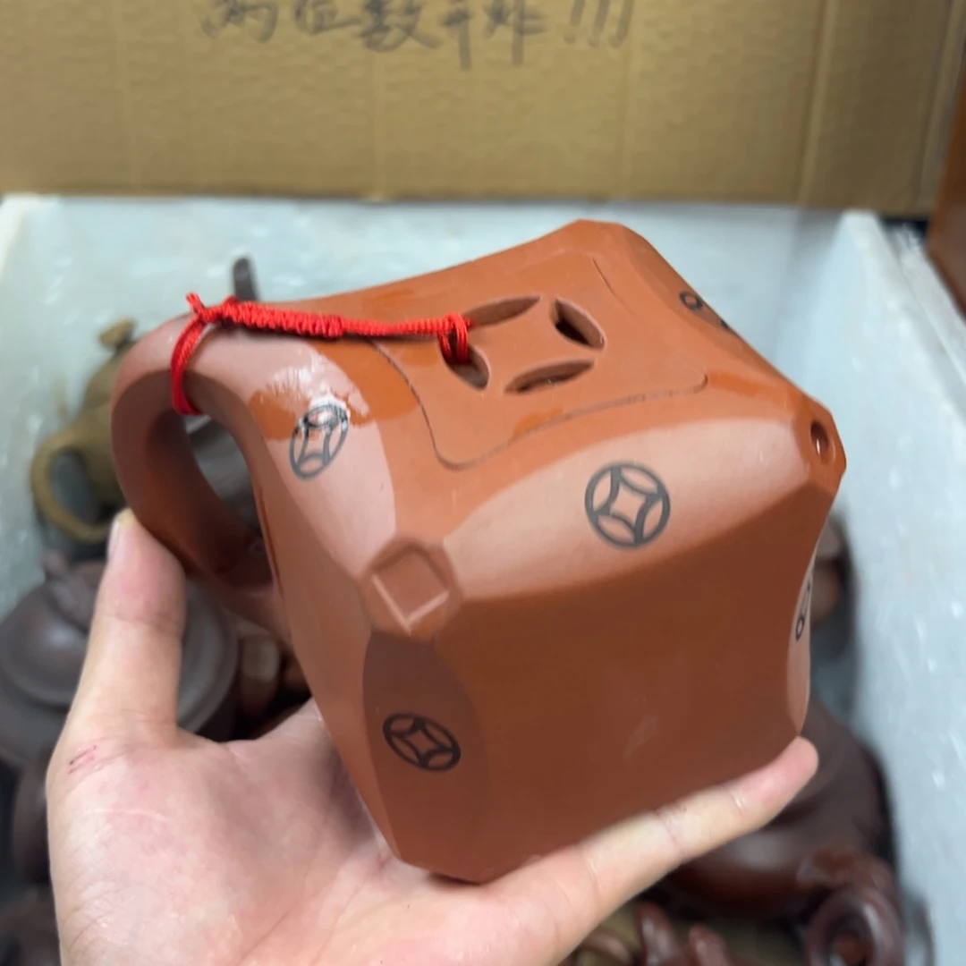 茶壶紫砂宜兴原矿紫砂壶600毫升容量