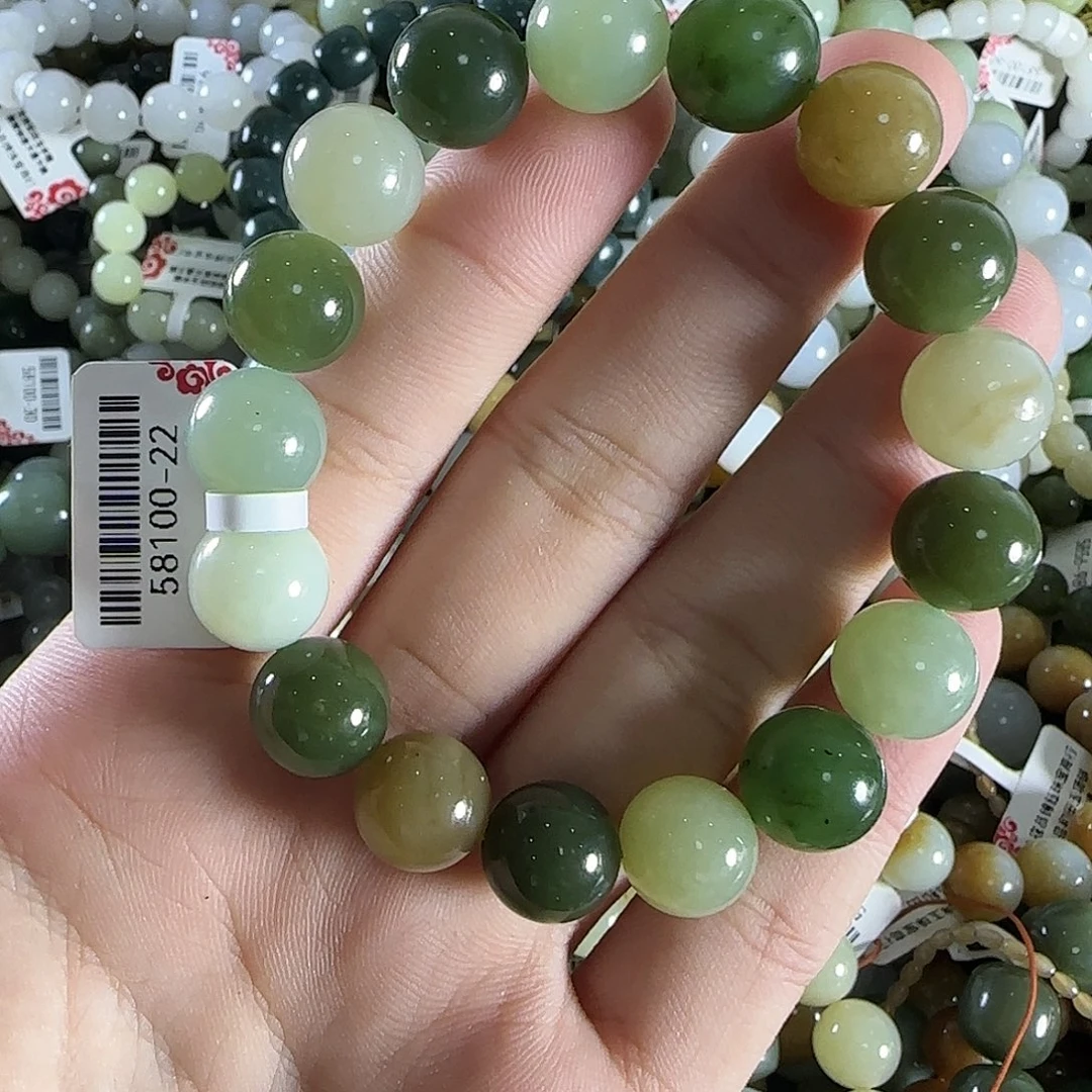 和田玉手链未镶嵌79