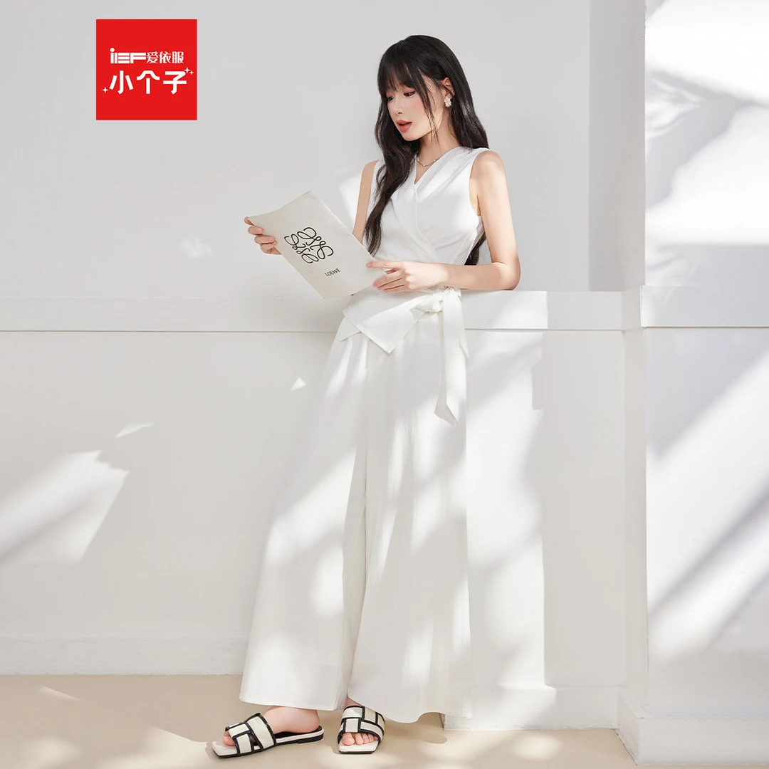 【小个子专属】IEF/爱依服2025夏季新款小个子气质收腰显瘦上下套裤