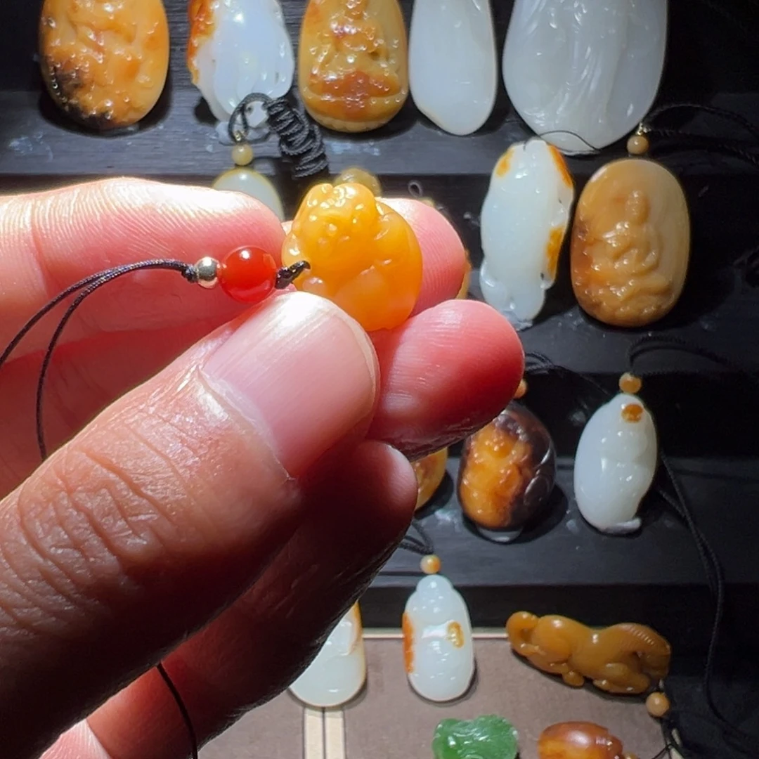 和田玉玉牌未镶嵌用****8