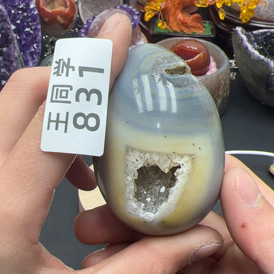 紫晶水晶摆件未镶嵌831