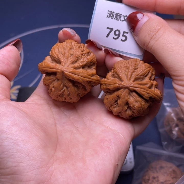 文玩核桃把件粗筋42.795