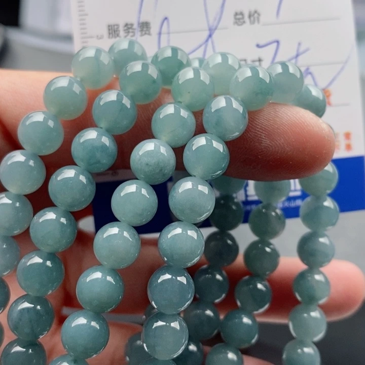 翡翠手链未镶嵌多样性