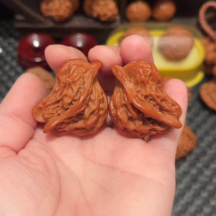 吊坠文玩核桃小鸟