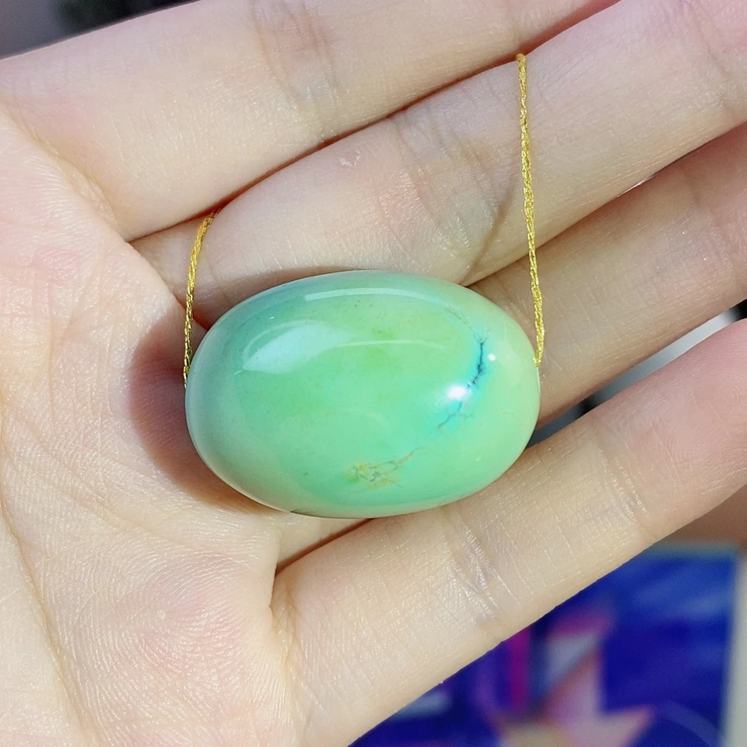 绿松石银S925镀金镶嵌珠宝奇石