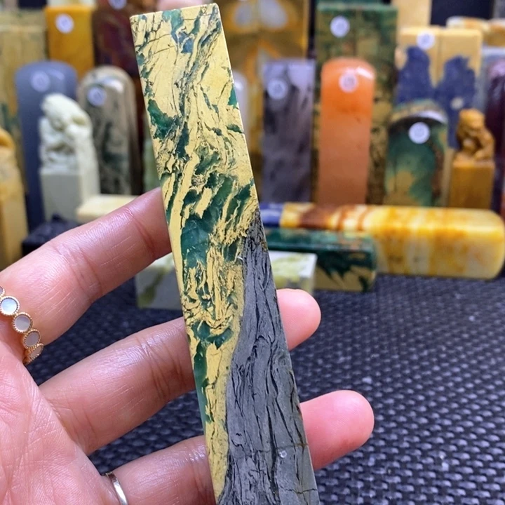 云南石从****～青田石印章石