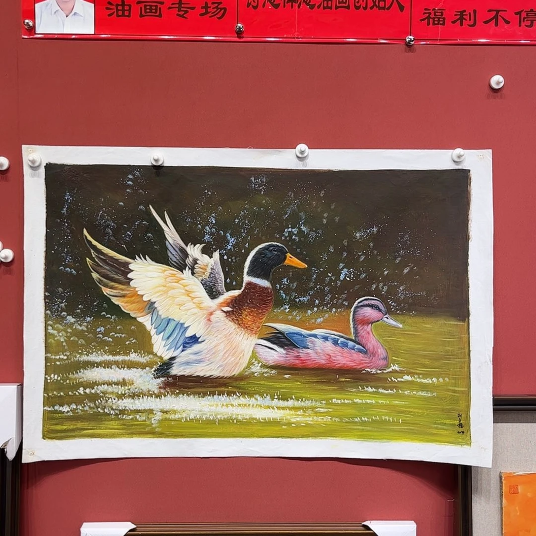 油画刘文桂油画作品