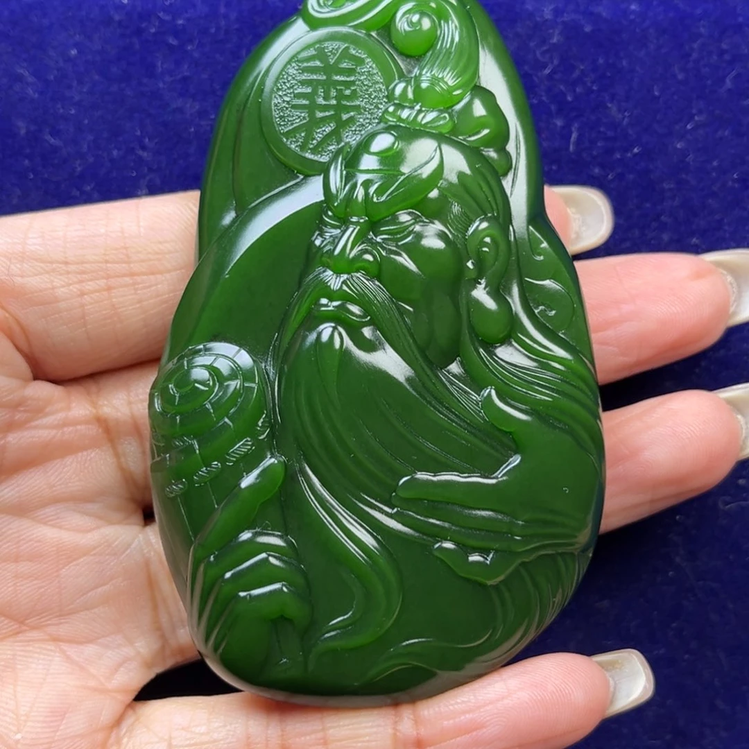 未镶嵌和田玉挂件心***虞