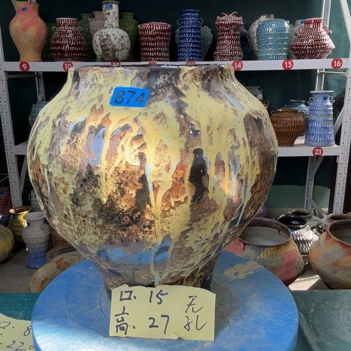 景德镇陶瓷花盆花器874