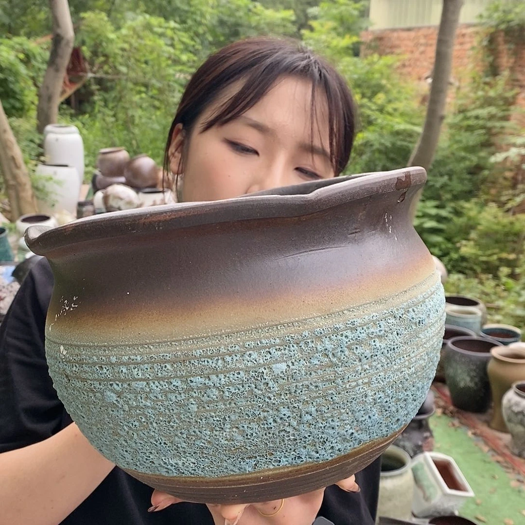 紫砂花盆正品25/18