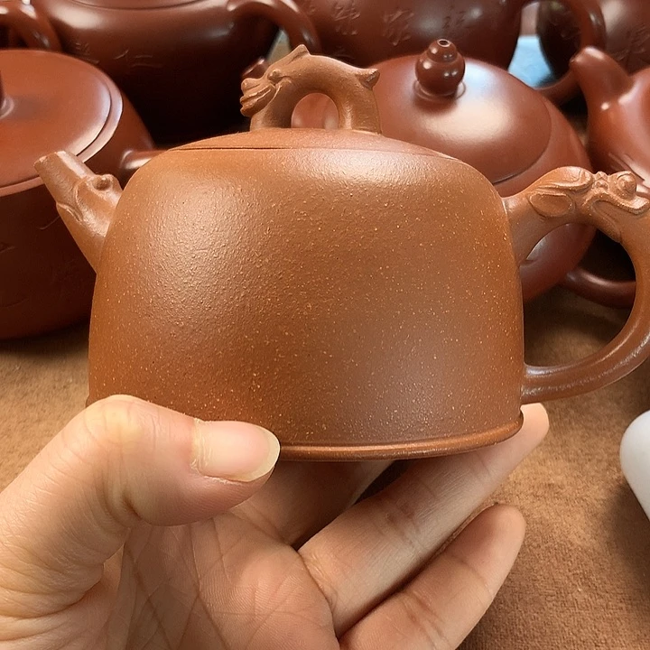 茶壶紫砂岁***谁紫砂微瑕