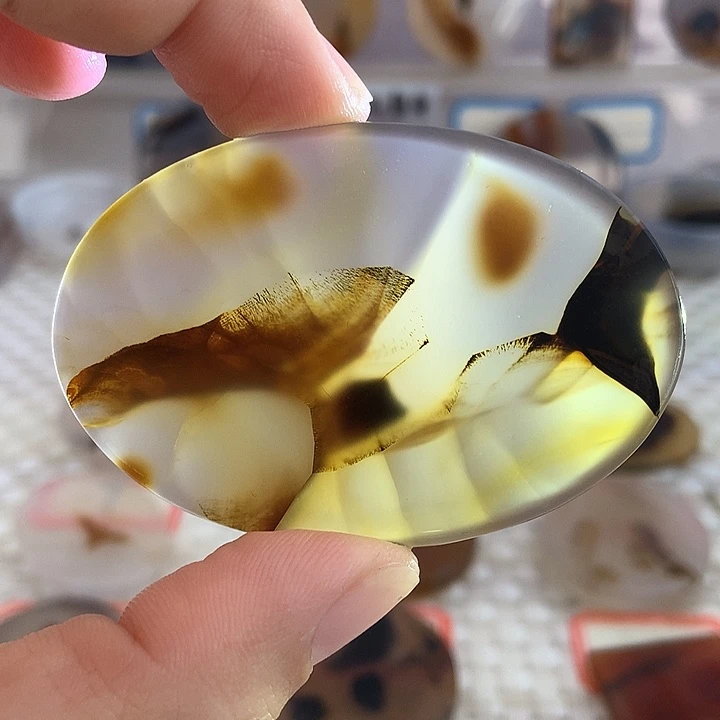 玛瑙/玉髓未镶嵌颈饰