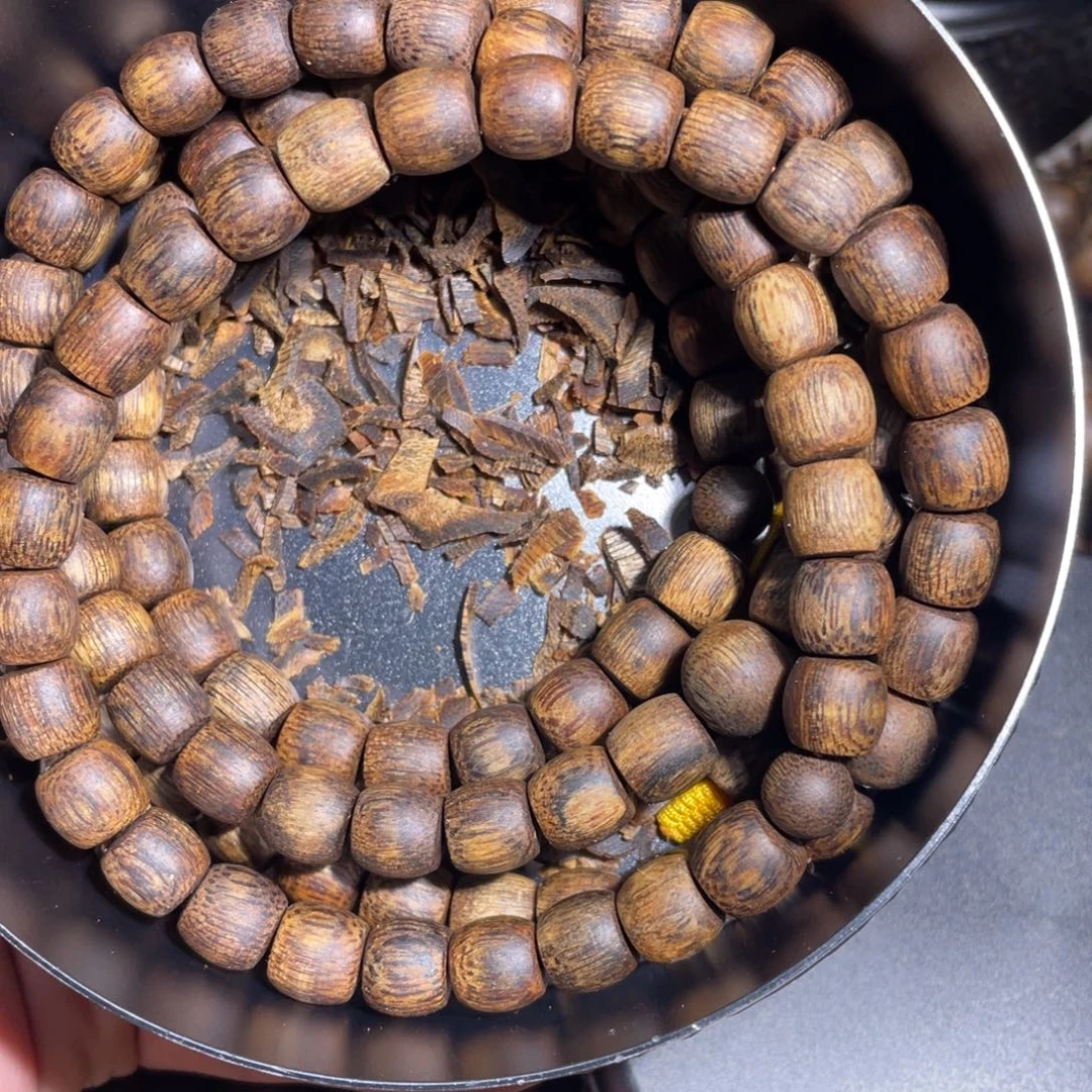 泥***流沉香手串沉水级0.9-70g