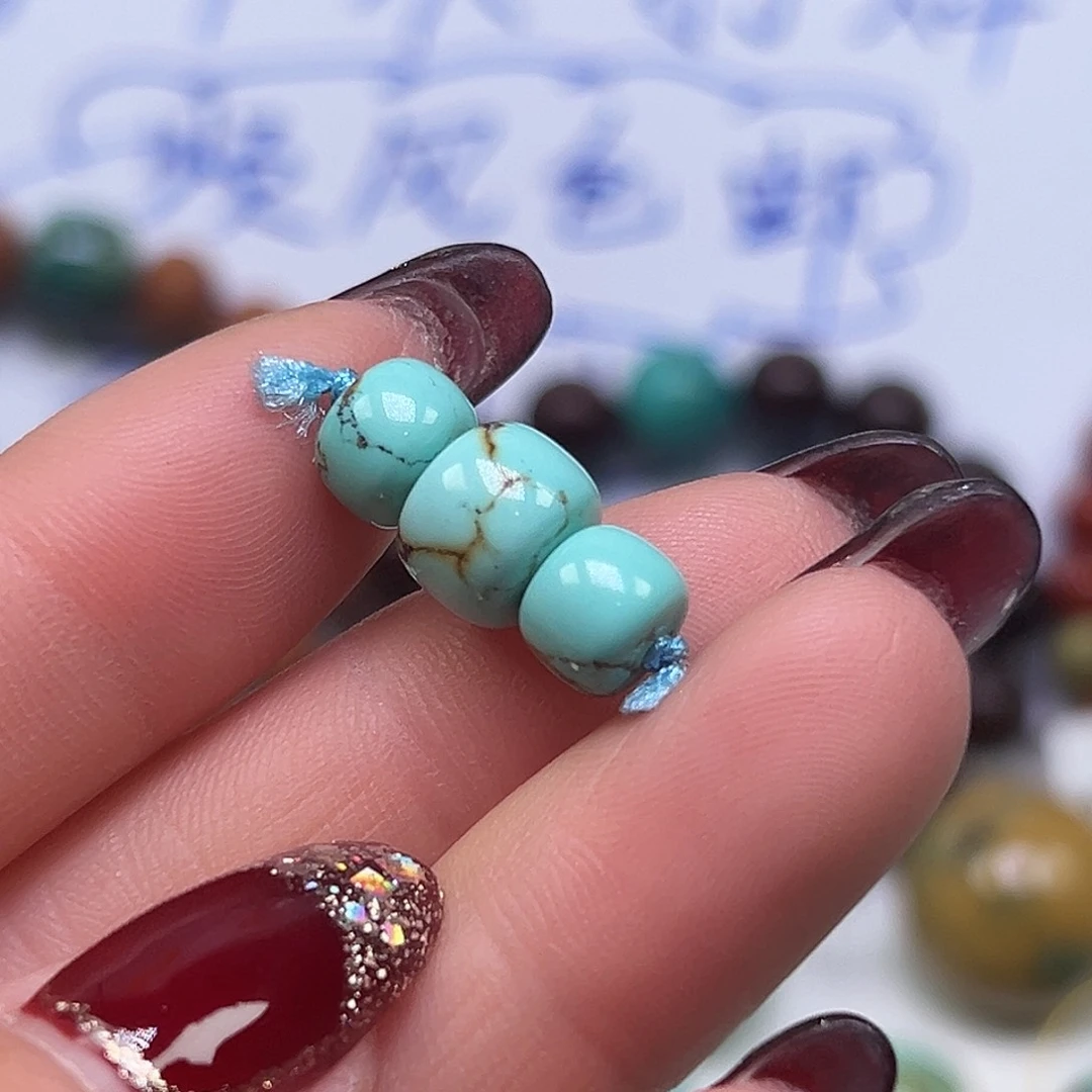 绿松石珠宝半成品未镶嵌