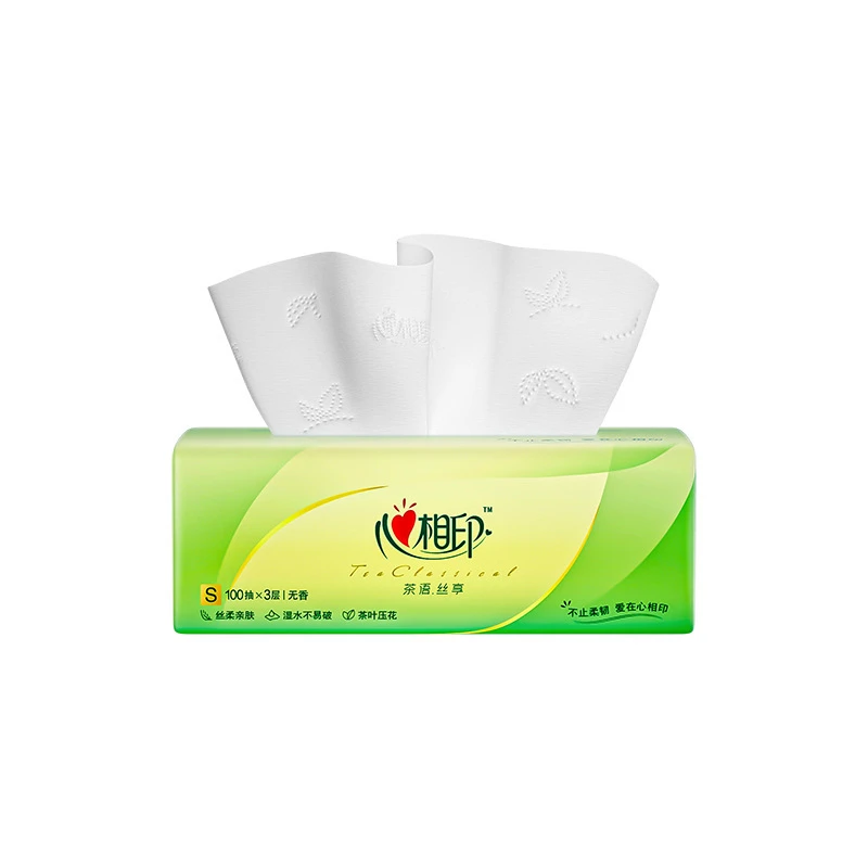 心相印茶语抽纸餐巾纸面巾卫生纸惠装卷纸纸巾家用纸巾卫生纸卷纸