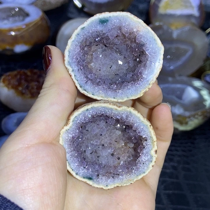未镶嵌珠宝半成品水晶聚宝盆