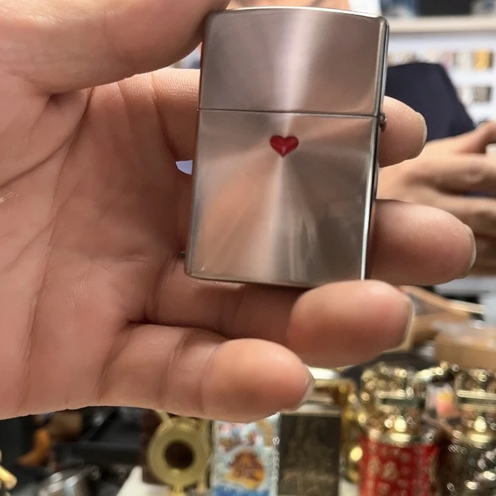 佐罗炫光爱心煤油打火机