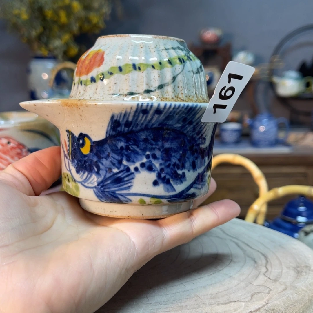 杯素浅陶瓷手工手绘