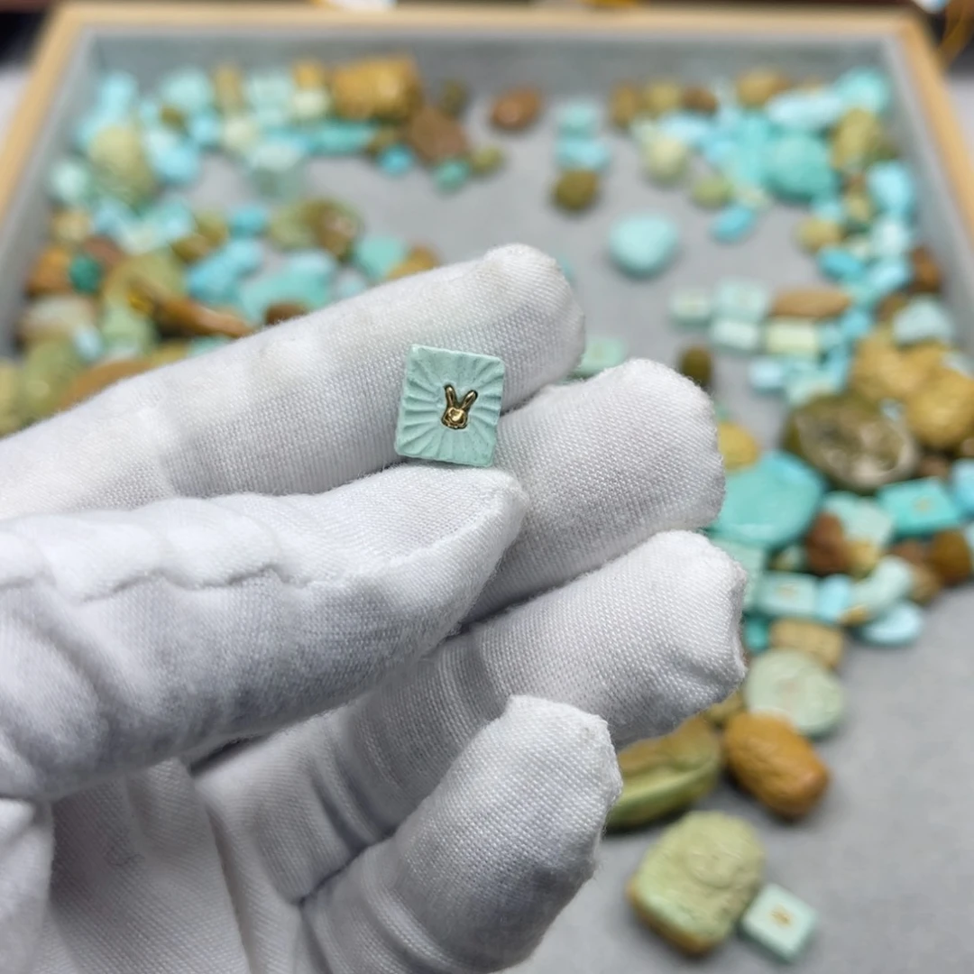 绿松石挂件未镶嵌