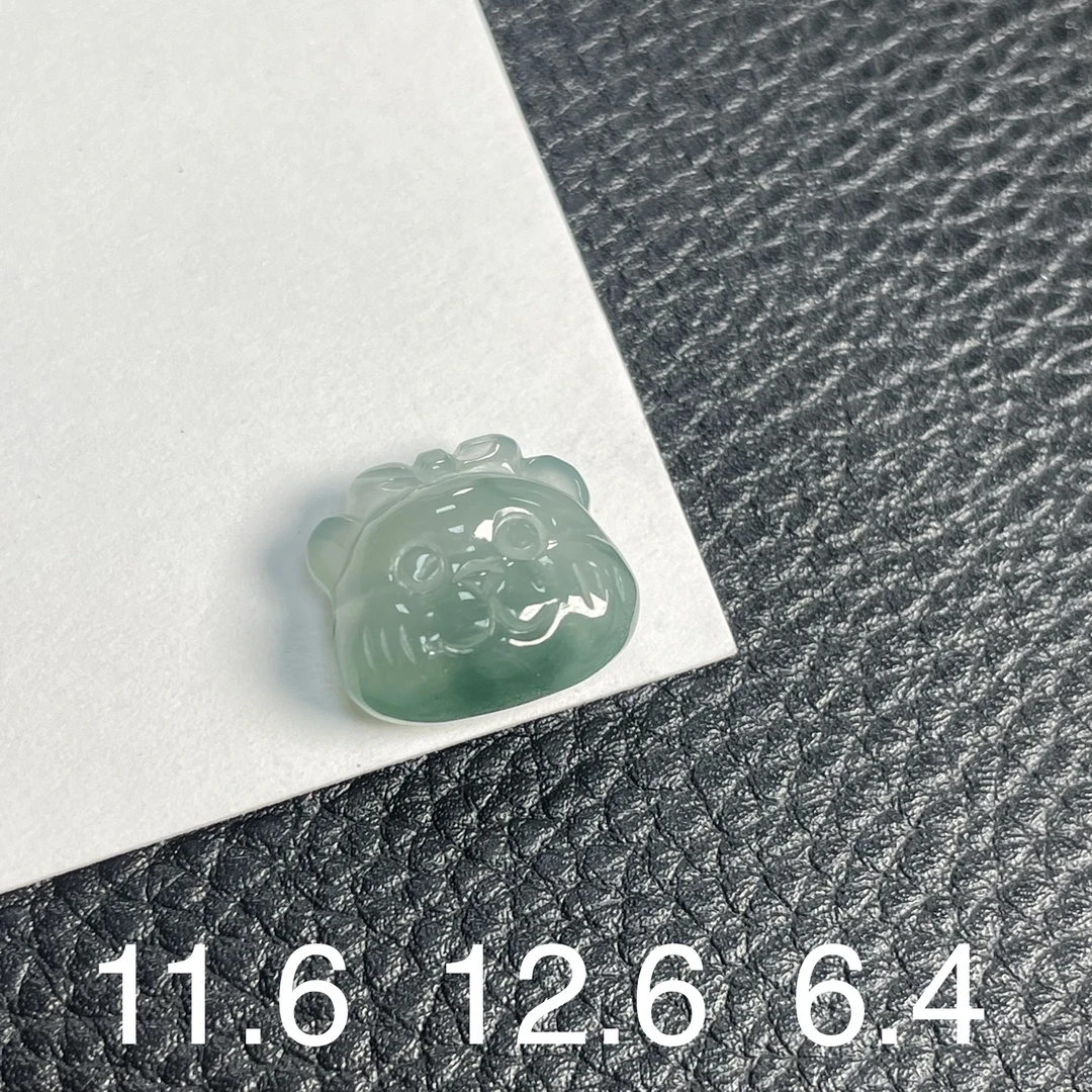 【東楠珠宝】天然缅甸A货翡翠宠粉版团团链接D拍下找小客服确认抛光