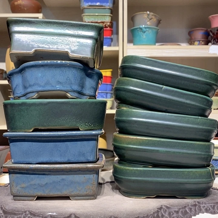 紫砂花盆瑕疵火烈气孔不平釉色瑕疵（10）