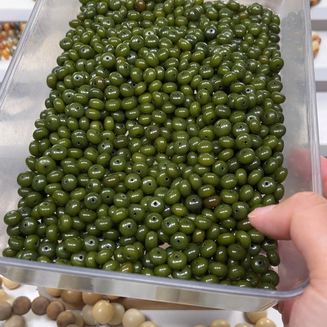 吊坠白玉菩提阴皮子110颗