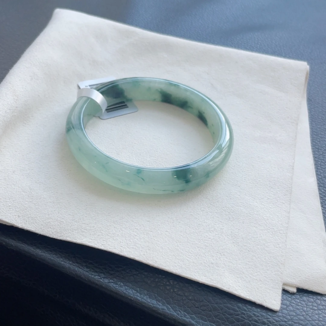 翡翠未镶嵌手镯纹58.8