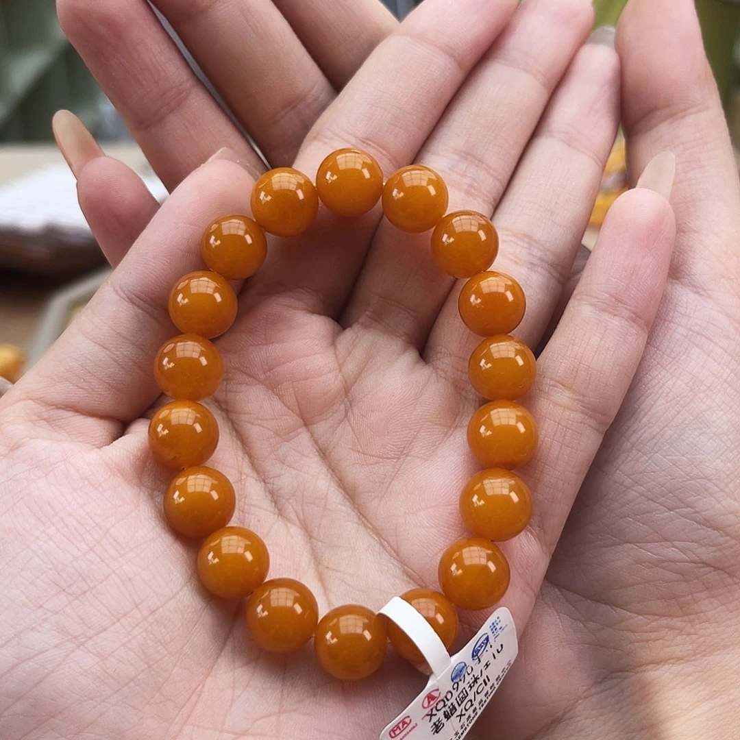 未镶嵌琥珀手链手串10m