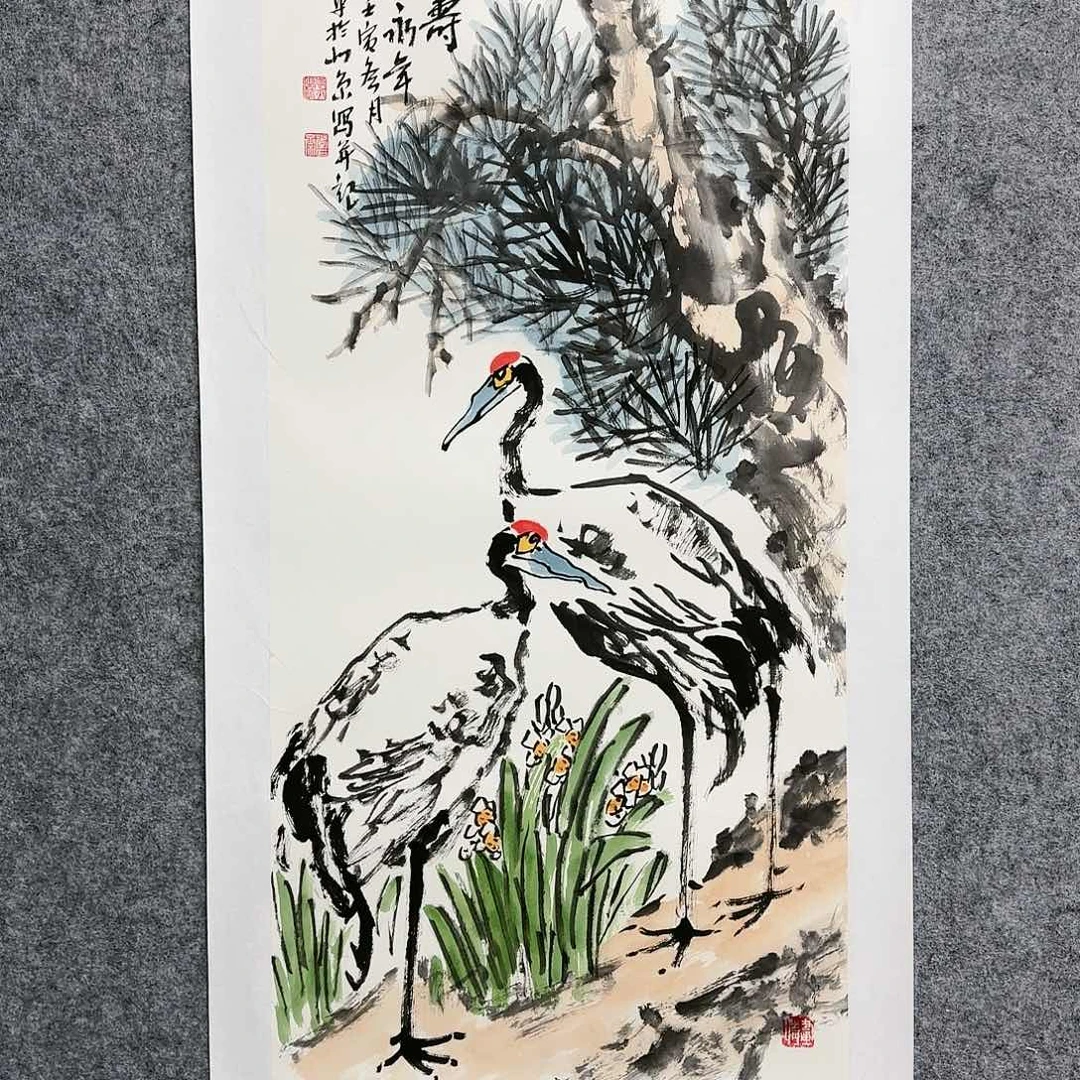 国画袁平老师老师欣赏