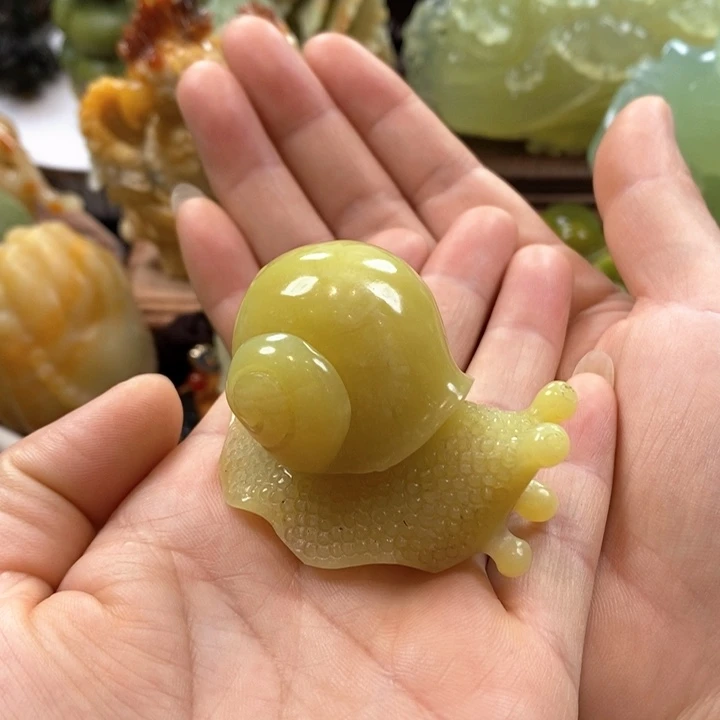 蛇纹石玉未镶嵌手把