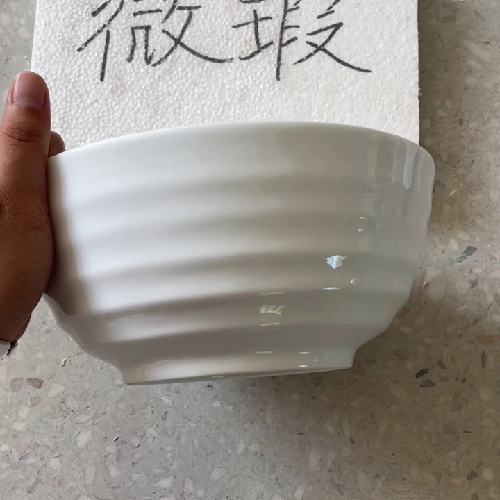 摆件景德镇高温细白瓷餐具