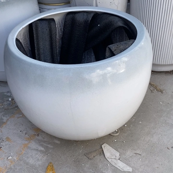 渐变青球盆特大号口38/32